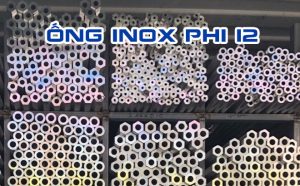 ống inox phi 12