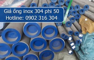 giá ống inox 304 phi 50