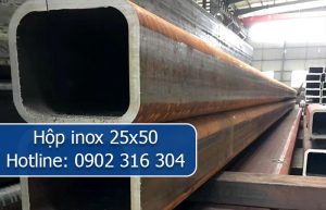 hộp inox 25x50