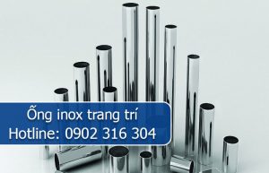 ống inox trang trí