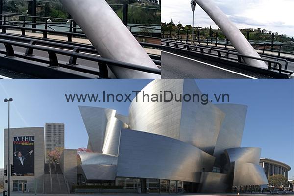Tấm phủ thép không gỉ được sử dụng cho tòa nhà biểu diễn nhạc Walt Disney