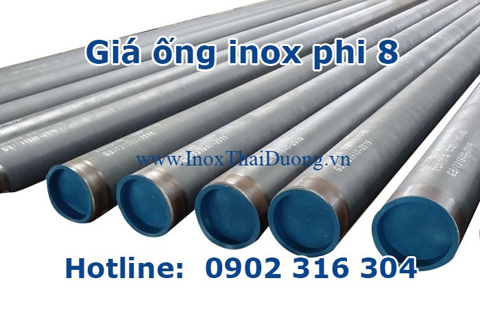 giá ống inox phi 8