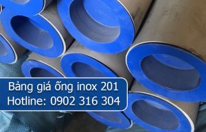 bảng giá ống inox 201