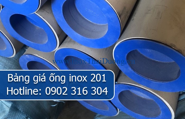 bảng giá ống inox 201