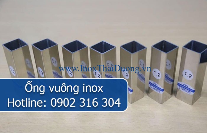 ống vuông inox