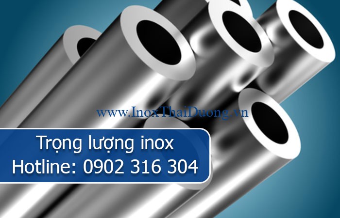 trọng lượng inox
