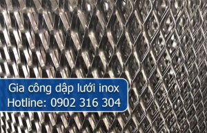 gia công dập lưới inox