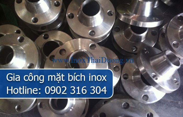 gia công mặt bích inox
