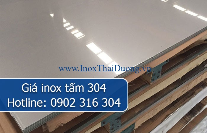 giá inox tấm 304