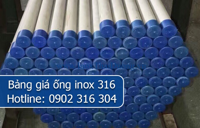 bảng giá ống inox 316