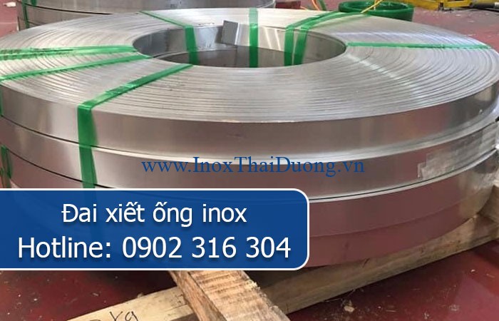 đai xiết ống inox