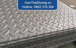 tấm inox 304 gân đúc tại HCM