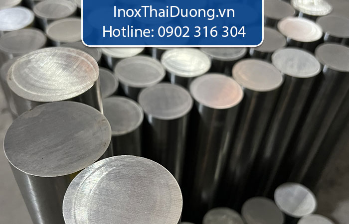 láp tròn đặc inox