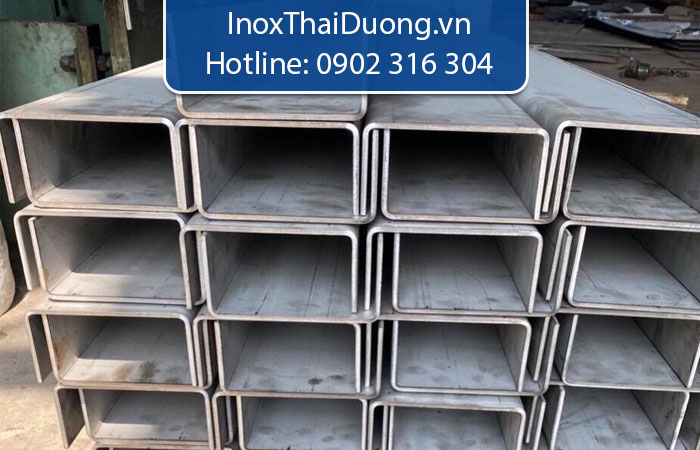 thanh u inox
