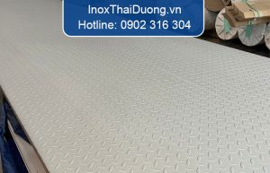 tấm gân đúc inox 304 dày 5mm