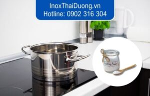 cách tẩy rỉ sét trên inox bằng baking soda
